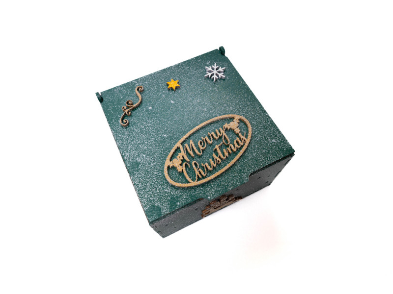 Set božičnih okraskov v škatlici 128475