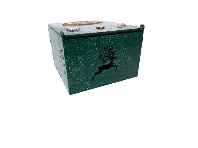 Set božičnih okraskov v škatlici 128475