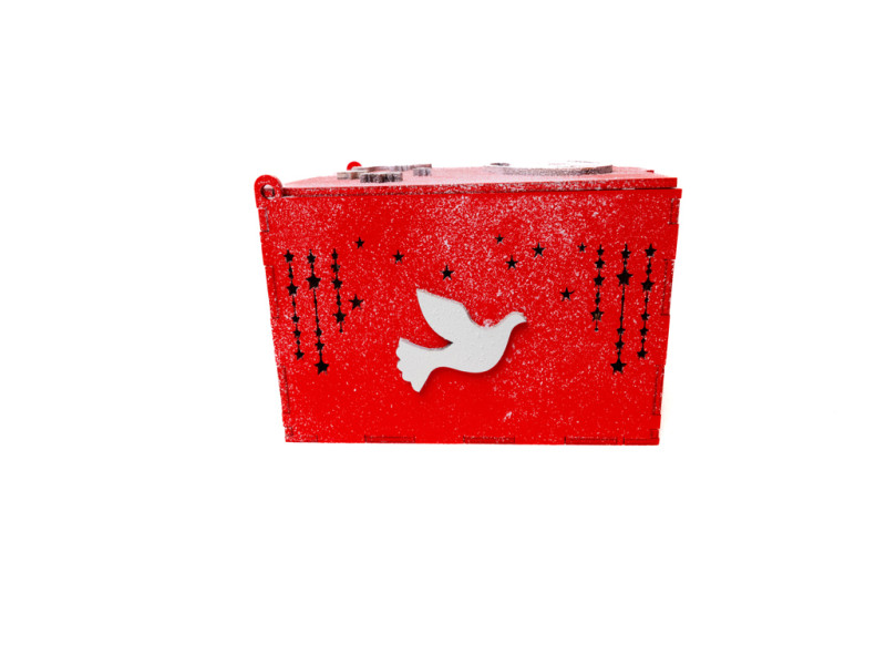 Set božičnih okraskov v škatlici 130586